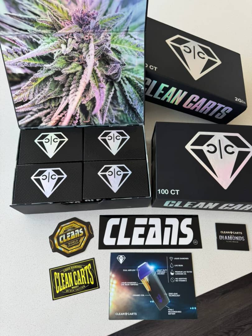 CLEAN CARTS BLACK EDITION CLEAN CARTS BLACK EDITION